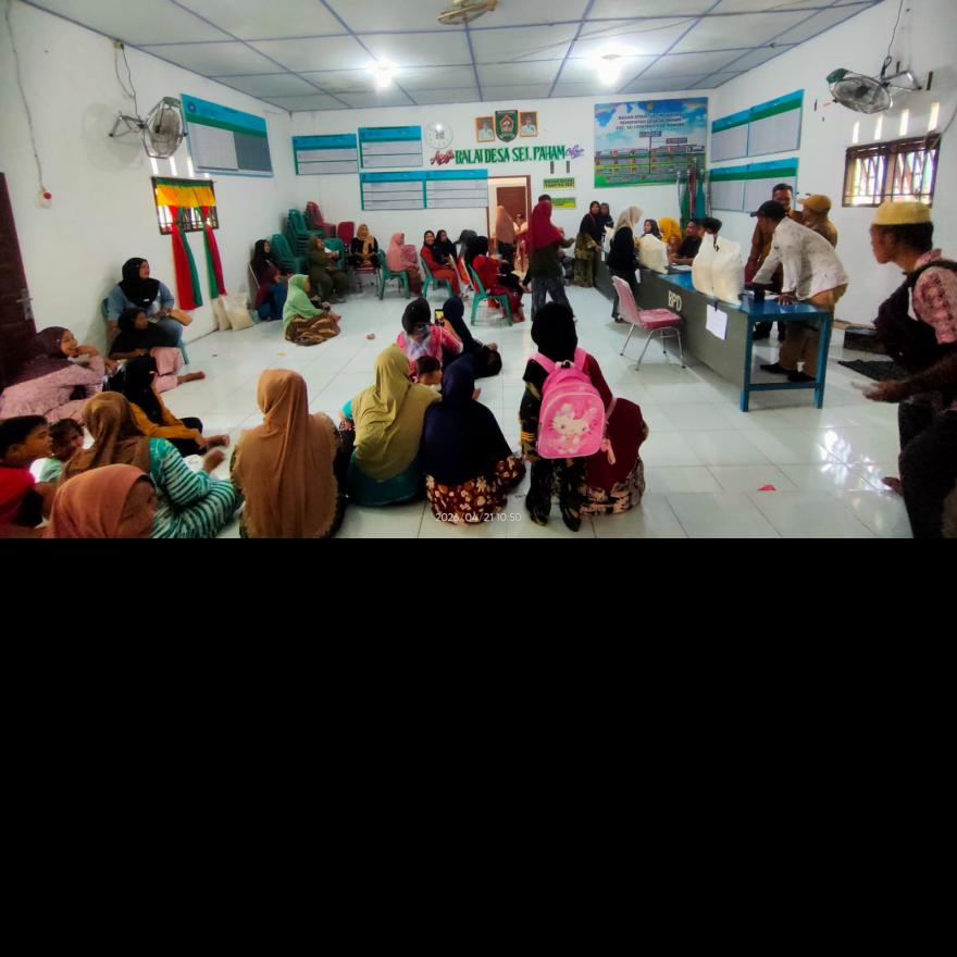 PENYALURAN BANTUAN BAHAN MAKANAN/BANPANG
